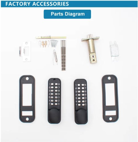 Mechanical combination lock -- Model No.:GT-DH201